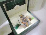 Rolex replica daytona acciaio oro black dial orologio replica copia imitazione 4us702 - immagine 3