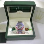 Rolex replica GMT master II rosso blu classic orologio replica copia imitazione 4us703