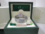 Rolex replica GMT master II rosso blu classic orologio replica copia imitazione 4us703 - immagine 10
