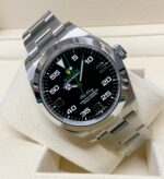 Rolex replica airking 116900 black dial - immagine 3