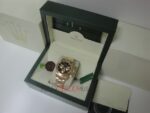 Rolex replica daytona oro giallo black dial panda orologio replica copia imitazione 4us469 - immagine 4