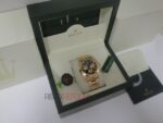 Rolex replica daytona oro giallo black dial panda orologio replica copia imitazione 4us469 - immagine 9