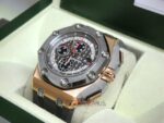 Audemars Piguet royal oak offshore replica michael schumacher rose gold orologio copia imitazione crono 4us700 - immagine 3