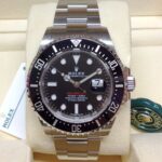 Rolex replica seadweller my2017 scritta rossa acciaio ceramichon black dial orologio replica copia imitazione 4us524