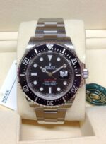 Rolex replica seadweller my2017 scritta rossa acciaio ceramichon black dial orologio replica copia imitazione 4us524