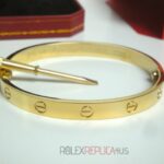 Cartier replica gioiello bracciale love oro giallo imitazione replica