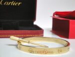 Cartier replica gioiello bracciale love oro giallo imitazione replica - immagine 6