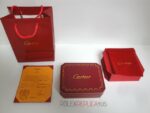 Cartier replica gioiello collier completo di orecchini white gold imitazione replica - immagine 11