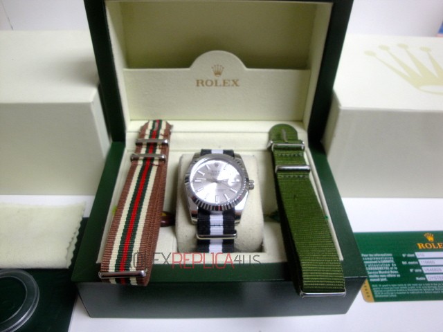 virtuemart_product_139rolex-replica-orologi-copia-imitazione-orologi-di-lusso Rolex replica datejust acciaio argentèè barrette cordura orologio replica copia imitazione 4us721 - immagine 1