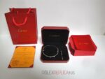Cartier replica gioiello bracciale love oro bianco imitazione replica - immagine 6