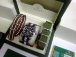 Rolex replica submariner nero ceramichon cordura orologio replica copia imitazione 4us722 - immagine 4