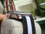 Rolex replica submariner nero ceramichon cordura orologio replica copia imitazione 4us722 - immagine 11