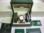Rolex replica datejust acciaio cordura by gucci orologio replica copia imitazione 4us725 - immagine 3