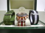 Rolex replica yacht master l rose gold cordura by gucci orologio replica copia 4us727 - immagine 9