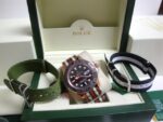 Rolex replica yacht master l rose gold cordura by gucci orologio replica copia 4us727 - immagine 10