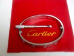 Cartier replica gioiello bracciale love oro bianco imitazione replica - immagine 10