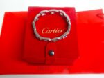 Cartier replica gioiello bracciale diamond oro bianco imitazione replica - immagine 11