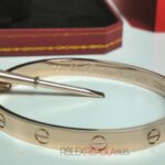 Cartier replica gioiello bracciale love oro rosa imitazione replica