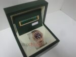 Patek Philippe replica nautilus rose gold moon phase orologio replica copia 4us711 - immagine 3