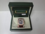 Richard Mille skull nano ceramic rose gold white dial edition strip rubber orologio replica copia imitazione 4us714 - immagine 3