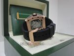 Richard Mille skull nano ceramic rose gold white dial edition strip rubber orologio replica copia imitazione 4us714 - immagine 8