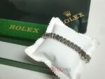 Rolex replica gioiello bracciale jubilèè oro bianco imitazione replica - immagine 7