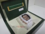 Richard Mille skull nano ceramic special white edition strip rubber orologio replica copia imitazione 4us712 - immagine 11