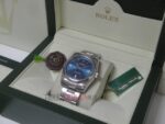 Rolex replica datejust acciaio oyster perpetual orologio replica copia imitazione 4us711 - immagine 8