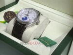Rolex replica cellini acciaio white dial fasi lunari orologio replica copia imitazione 4us713 - immagine 7