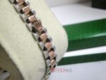 Rolex replica gioiello bracciale jubilèè acciaio oro rosa imitazione replica - immagine 11