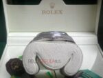 Rolex replica cellini acciaio white dial fasi lunari orologio replica copia imitazione 4us713 - immagine 11