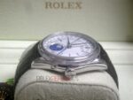 Rolex replica cellini acciaio white dial fasi lunari orologio replica copia imitazione 4us713 - immagine 12