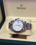 Rolex replica Datejust II 116300 White Dial orologio replica 4us707 - immagine 5