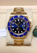 Rolex replica Submariner Date 116618LB Yellow Gold orologio copia