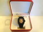 Richard Mille skull nano ceramic pro-hunter RM053 black strip rubber orologio replica copia imitazione 4us715