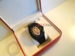 Richard Mille skull nano ceramic pro-hunter RM053 black strip rubber orologio replica copia imitazione 4us715 - immagine 8