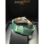 Audemars Piguet replica Royal Oak jumbo rose gold black dial 15400OR - immagine 5