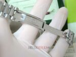 Rolex replica daydate ll acciaio green dial orologio replica copia imitazione 4us711 - immagine 15