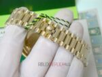 Rolex replica daydate ll full oro giallo gold dial barrette orologio replica copia imitazione 4us - immagine 14