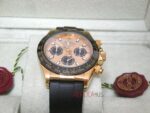 Rolex replica daytona oro giallo oysterflex ceramichon bezel orologio replica copia imitazione 4us708 - immagine 16