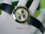 Rolex replica daytona oro giallo oysterflex ceramichon bezel orologio replica copia imitazione 4us708 - immagine 15
