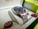 Rolex replica seadweller acciaio ceramichon d-blue orologio replica copia imitazione 4us720 - immagine 3