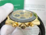 Rolex replica daytona oro giallo oysterflex ceramichon bezel orologio replica copia imitazione 4us708 - immagine 17