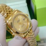 Rolex replica datejust full oro giallo gold dial barrette orologio replica copia imitazione 4us721