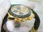 Rolex replica daytona oro giallo oysterflex ceramichon bezel orologio replica copia imitazione 4us708 - immagine 19
