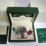 Rolex replica GMT master II rosso nero ceramichon new basilea orologio replica copia imitazione 4us727