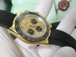 Rolex replica daytona oro giallo oysterflex ceramichon bezel orologio replica copia imitazione 4us708 - immagine 24