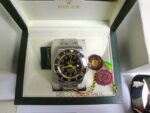 Rolex replica deepsea seadweller black out yellow acciaio ceramichon orologio replica copia imitazione 4us708