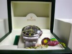 Rolex replica deepsea seadweller black out yellow acciaio ceramichon orologio replica copia imitazione 4us708 - immagine 6