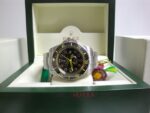 Rolex replica deepsea seadweller black out yellow acciaio ceramichon orologio replica copia imitazione 4us708 - immagine 7